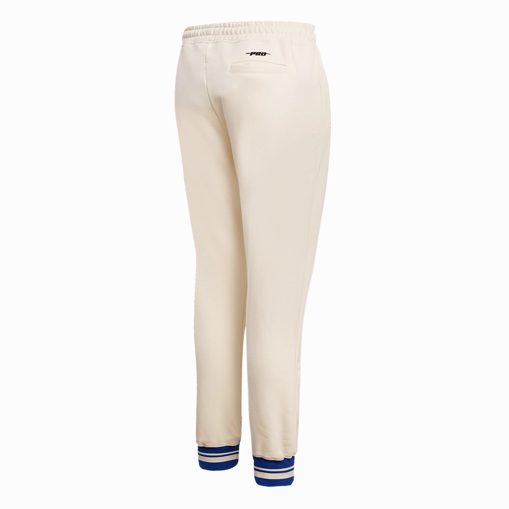 NFL BUFFALO BILLS RETRO CLASSIC WOMEN'S SWEATPANT (EGGSHELL/ROYAL BLUE)