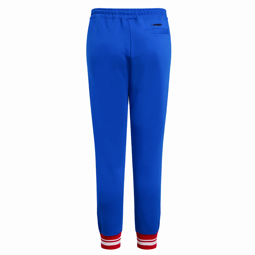 NFL BUFFALO BILLS RETRO CLASSIC WOMEN'S SWEATPANT (ROYAL BLUE/RED)