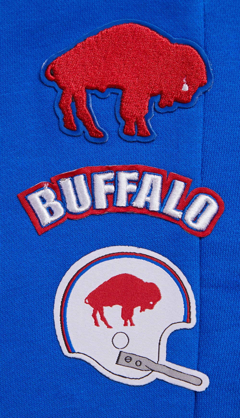 NFL BUFFALO BILLS RETRO CLASSIC WOMEN'S SWEATPANT (ROYAL BLUE/RED)