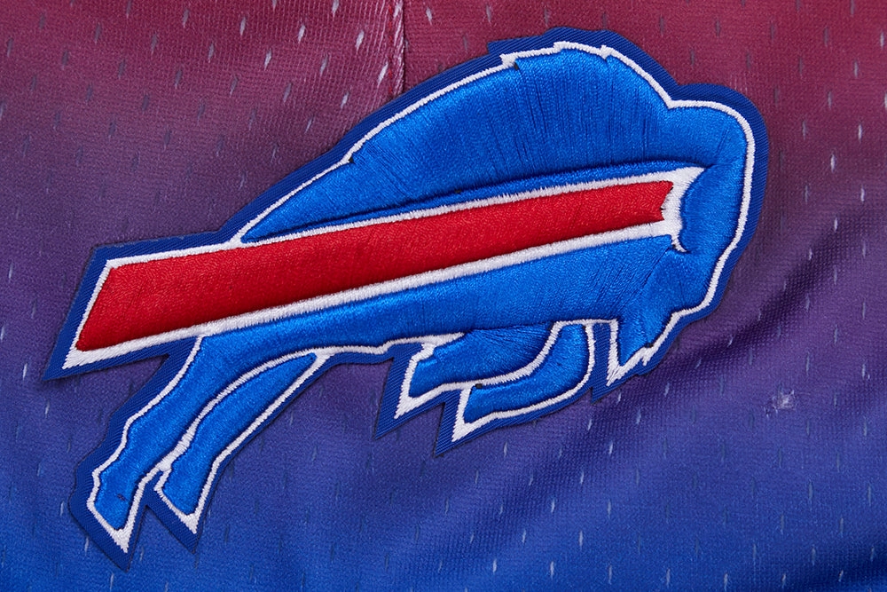 NFL BUFFALO BILLS TEAM OMBRE MESH SHORT (ROYAL BLUE/RED)