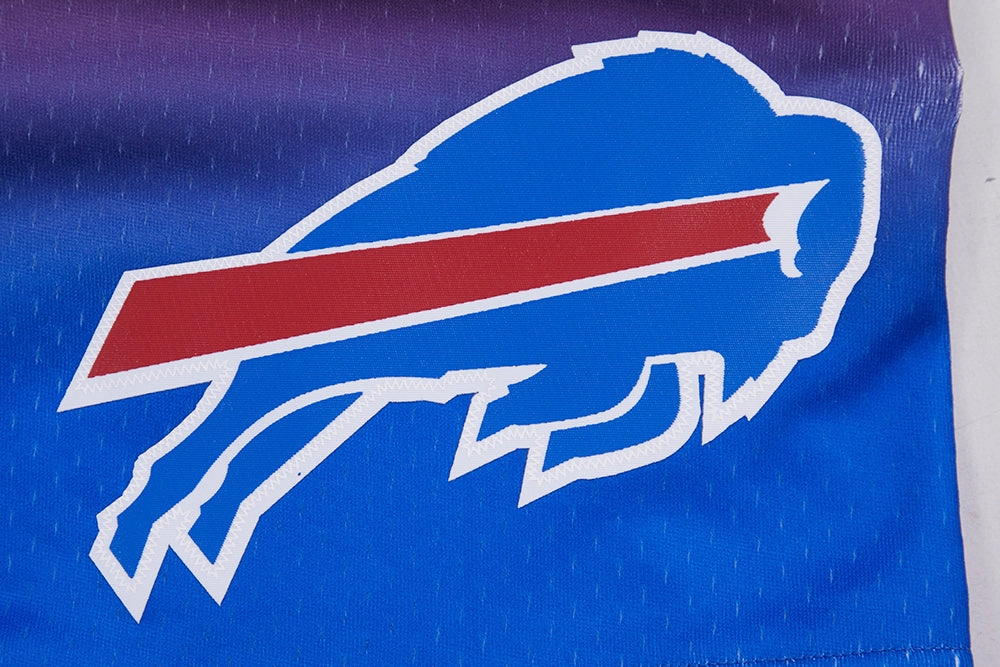 NFL BUFFALO BILLS TEAM OMBRE MESH SHORT (ROYAL BLUE/RED)