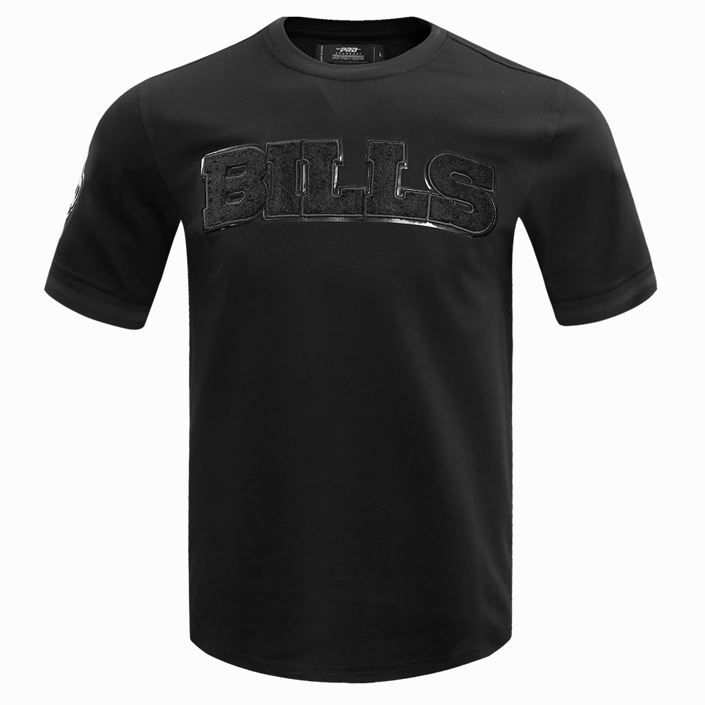 NFL BUFFALO BILLS TRIPLE BLACK MEN'S TEE (TRIPLE BLACK)