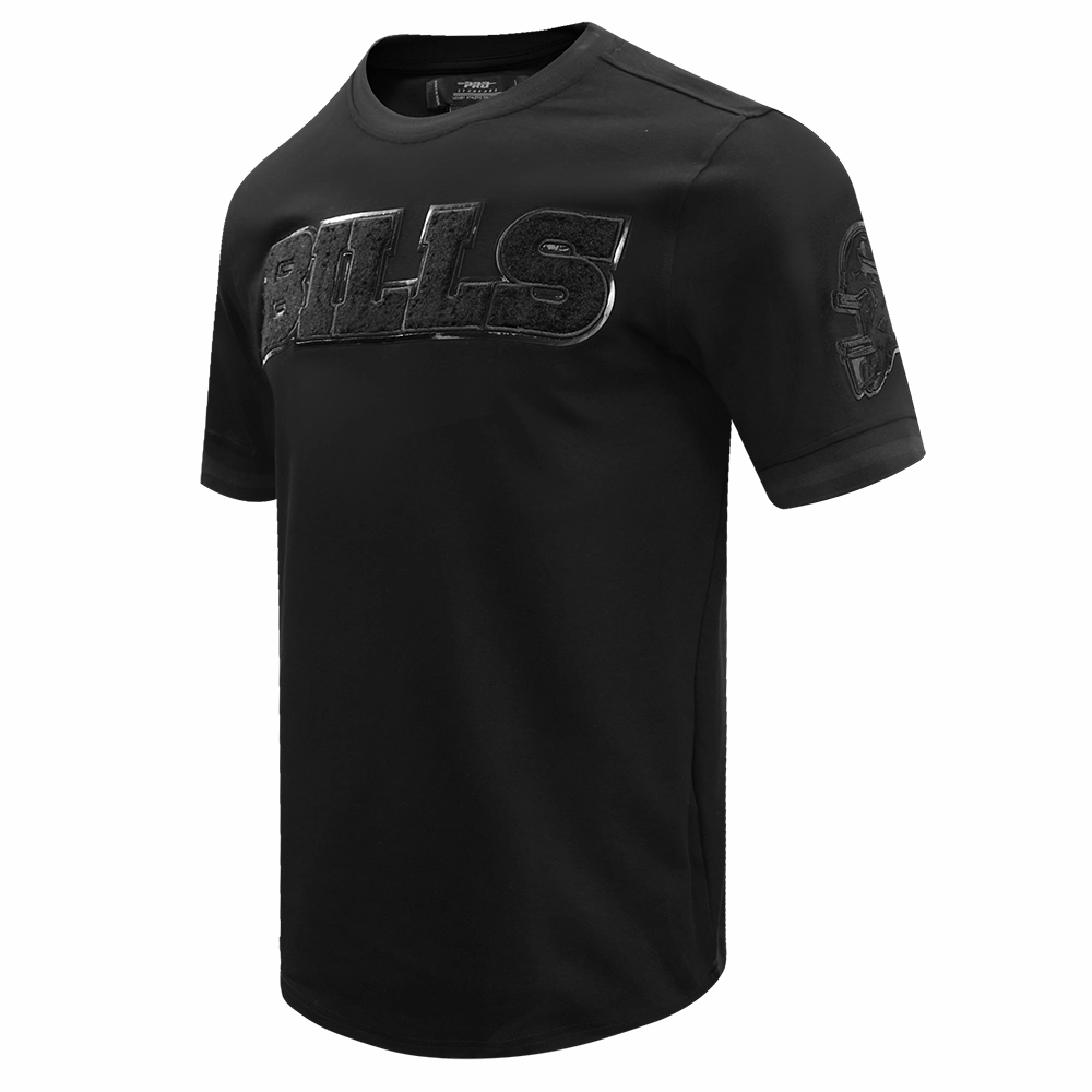NFL BUFFALO BILLS TRIPLE BLACK MEN'S TEE (TRIPLE BLACK)