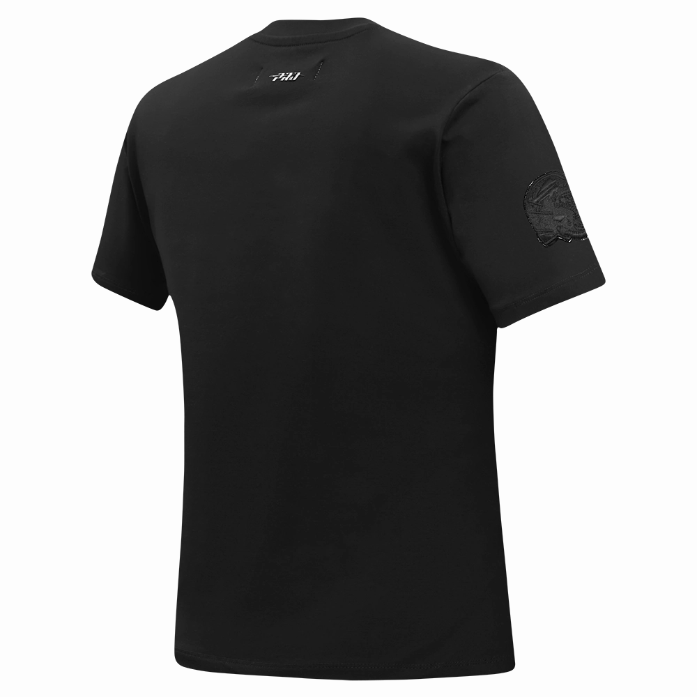 NFL BUFFALO BILLS TRIPLE BLACK WOMEN'S SINGLE JERSEY SLIM FIT TEE (TRIPLE BLACK WOMEN'S)