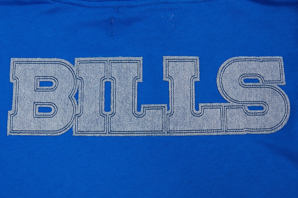NFL BUFFALO BILLS VARSITY BLUES MEN'S PULLOVER HOODIE (ROYAL BLUE)