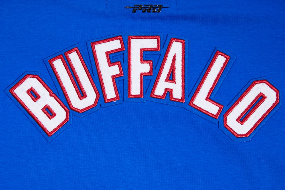 NFL BUFFLO BILLS CLASSIC WOMEN'S BOXY TEE (ROYAL BLUE)