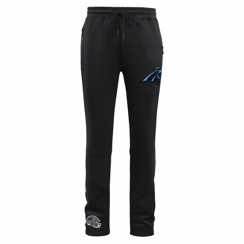 NFL CAROLINA PANTHERS CLASSIC MEN'S DK TRACK PANT (BLACK)