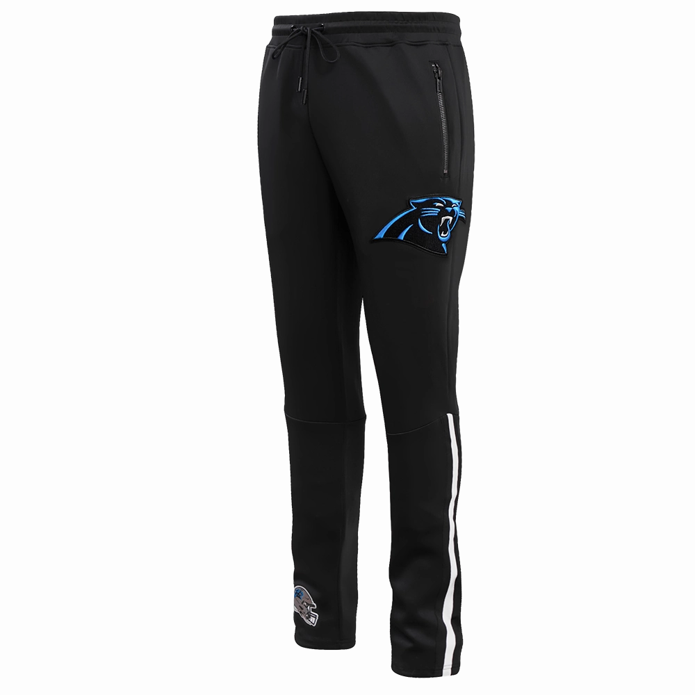 NFL CAROLINA PANTHERS CLASSIC MEN'S DK TRACK PANT (BLACK)