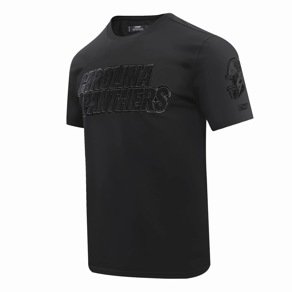 NFL CAROLINA PANTHERS TRIPLE BLACK MEN'S   TEE (TRIPLE BLACK)