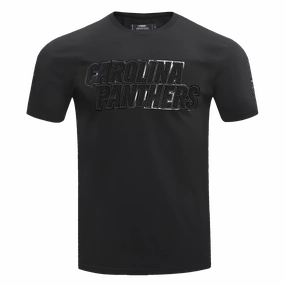 NFL CAROLINA PANTHERS TRIPLE BLACK MEN'S   TEE (TRIPLE BLACK)