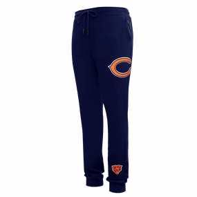 NFL CHICAGO BEARS CLASSIC CHENILLE MEN'S JOGGER (MIDNIGHT NAVY)