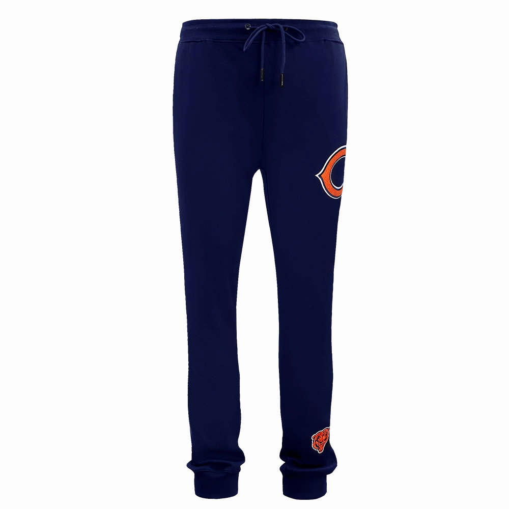 NFL CHICAGO BEARS CLASSIC CHENILLE MEN'S JOGGER (MIDNIGHT NAVY)