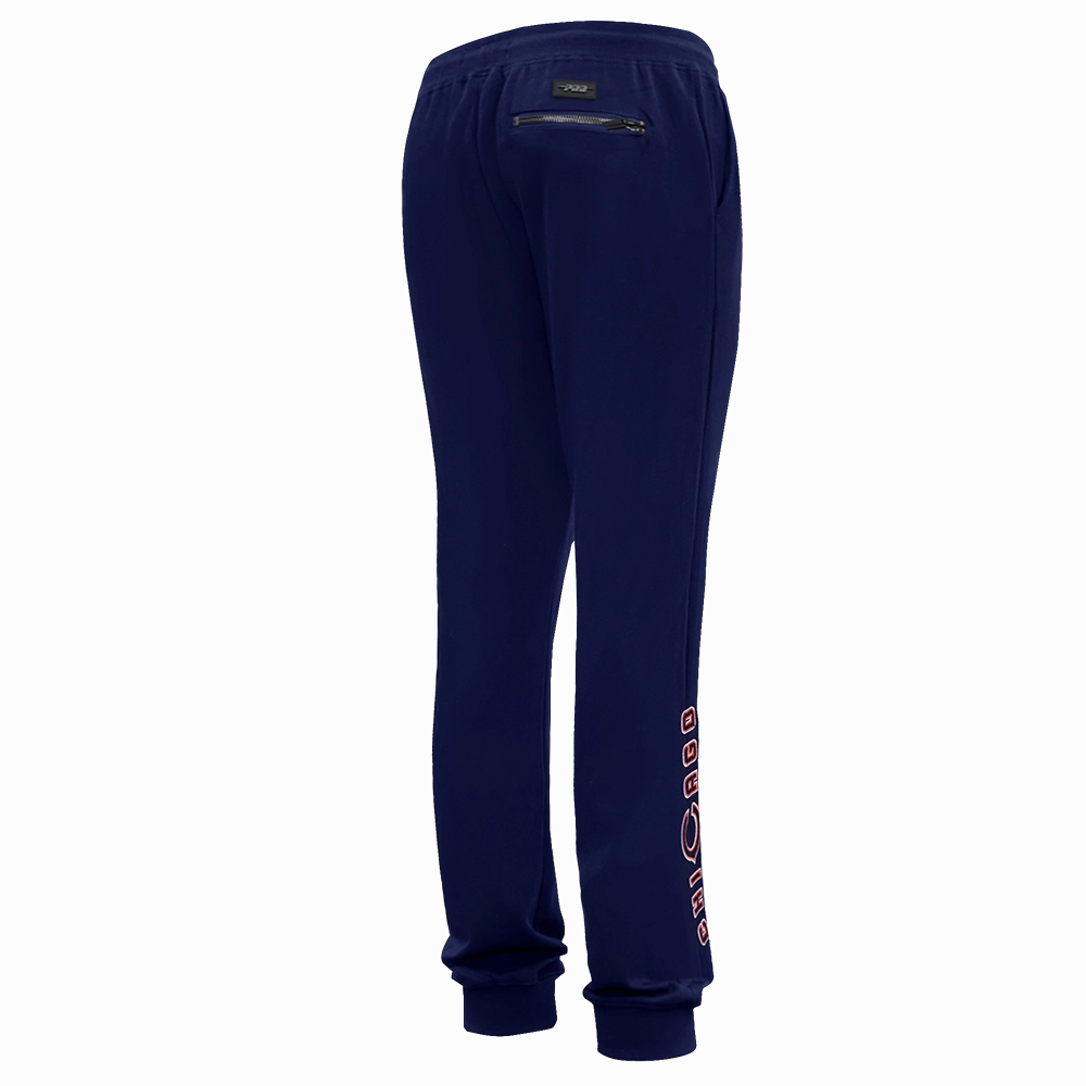 NFL CHICAGO BEARS CLASSIC CHENILLE MEN'S JOGGER (MIDNIGHT NAVY)