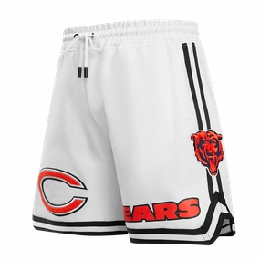 NFL CHICAGO BEARS CLASSIC CHENILLE MEN'S SHORT (WHITE)