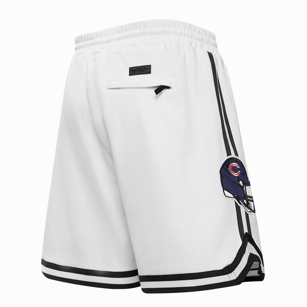 NFL CHICAGO BEARS CLASSIC CHENILLE MEN'S SHORT (WHITE)