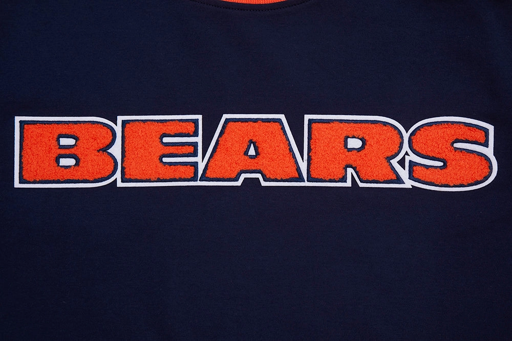 NFL CHICAGO BEARS CLASSIC CHENILLE MEN'S TEE (MIDNIGHT NAVY)