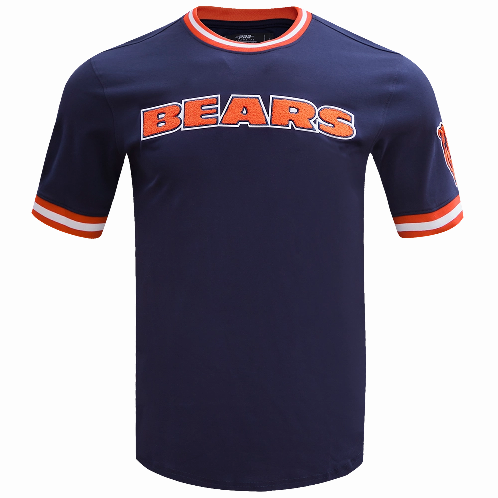 NFL CHICAGO BEARS CLASSIC CHENILLE MEN'S TEE (MIDNIGHT NAVY)