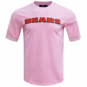 NFL CHICAGO BEARS CLASSIC CHENILLE MEN'S TEE (PINK)