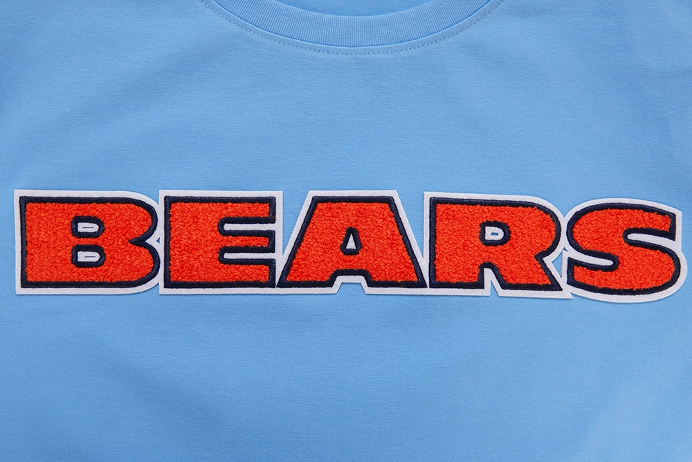 NFL CHICAGO BEARS CLASSIC CHENILLE MEN'S TEE (UNIVERSITY BLUE)