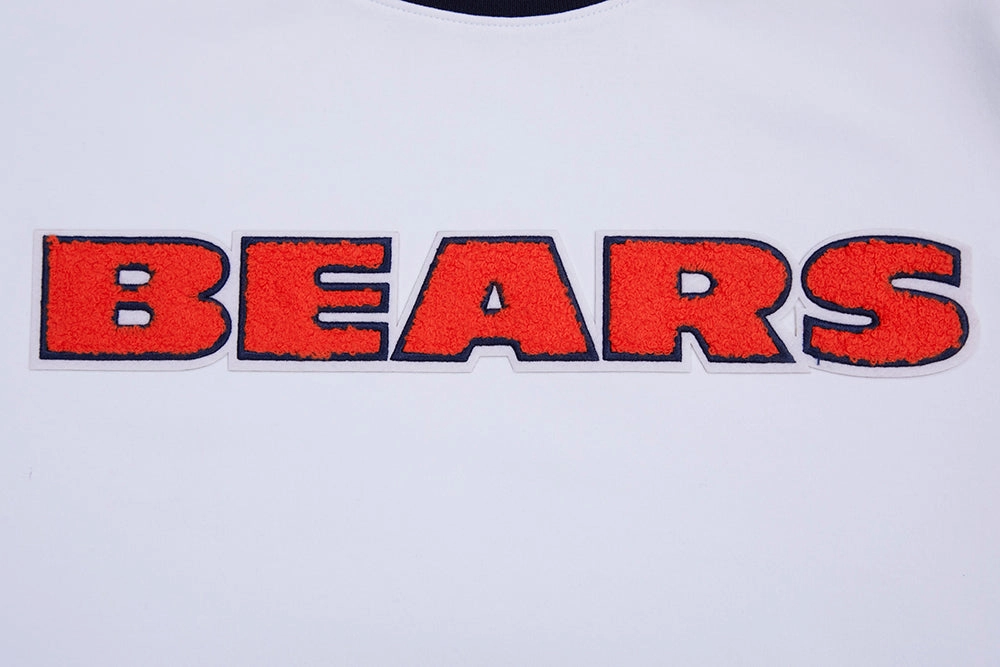 NFL CHICAGO BEARS CLASSIC CHENILLE MEN'S TEE (WHITE)
