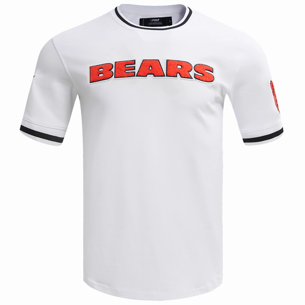 NFL CHICAGO BEARS CLASSIC CHENILLE MEN'S TEE (WHITE)