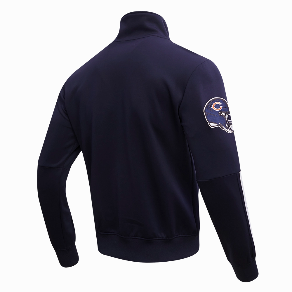 NFL CHICAGO BEARS CLASSIC MEN'S TRACK JACKET (MIDNIGHT NAVY)