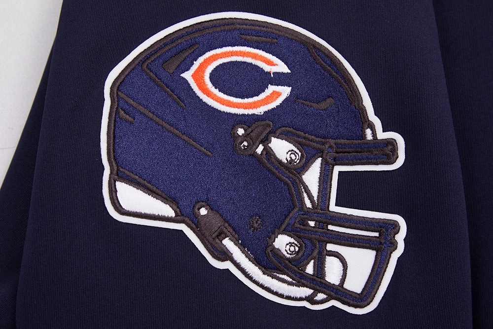 NFL CHICAGO BEARS CLASSIC MEN'S TRACK JACKET (MIDNIGHT NAVY)