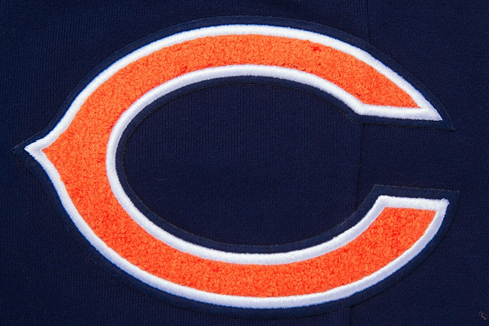 NFL CHICAGO BEARS MASHUP MEN'S RIB SWEATPANT (MIDNIGHT NAVY/ORANGE/MIDNIGHT NAVY)