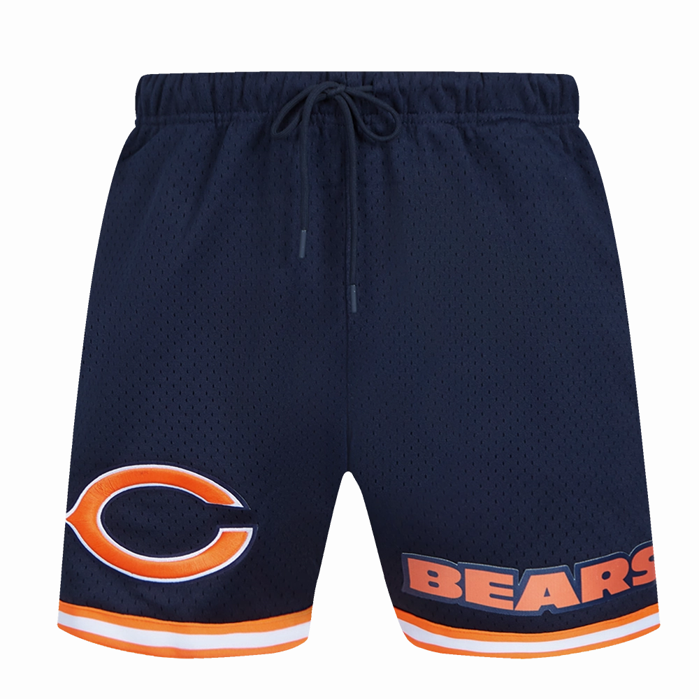 NFL CHICAGO BEARS MESH SHORT (MIDNIGHT NAVY/ORANGE)