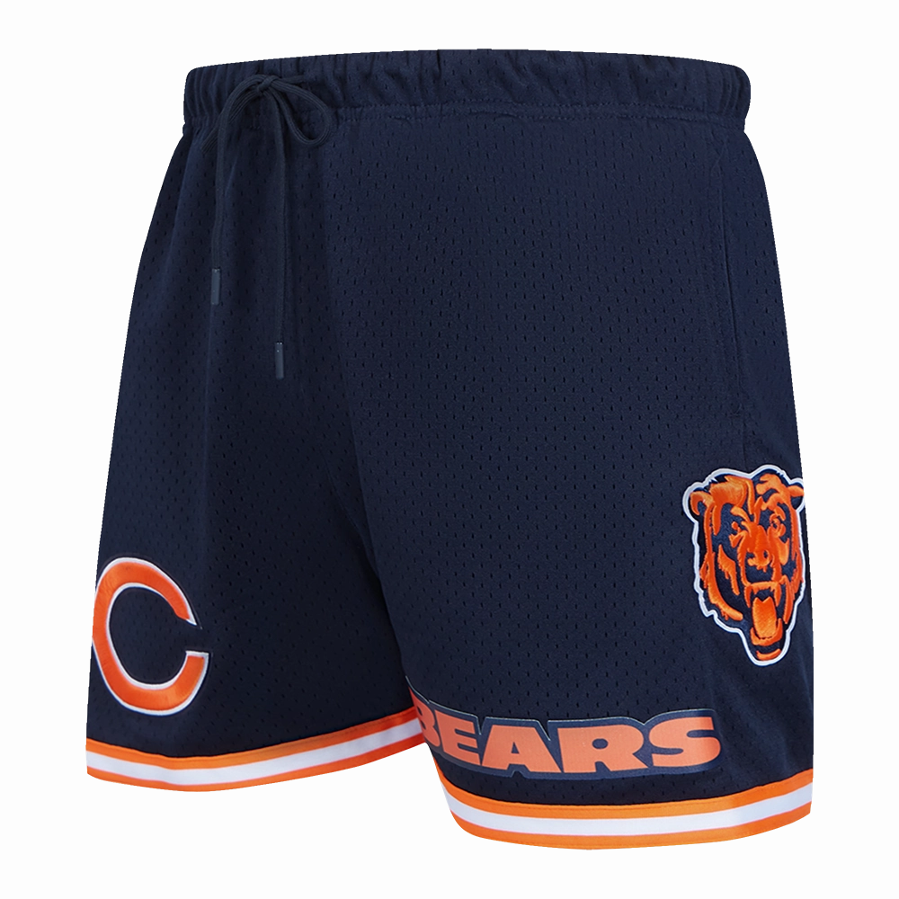 NFL CHICAGO BEARS MESH SHORT (MIDNIGHT NAVY/ORANGE)