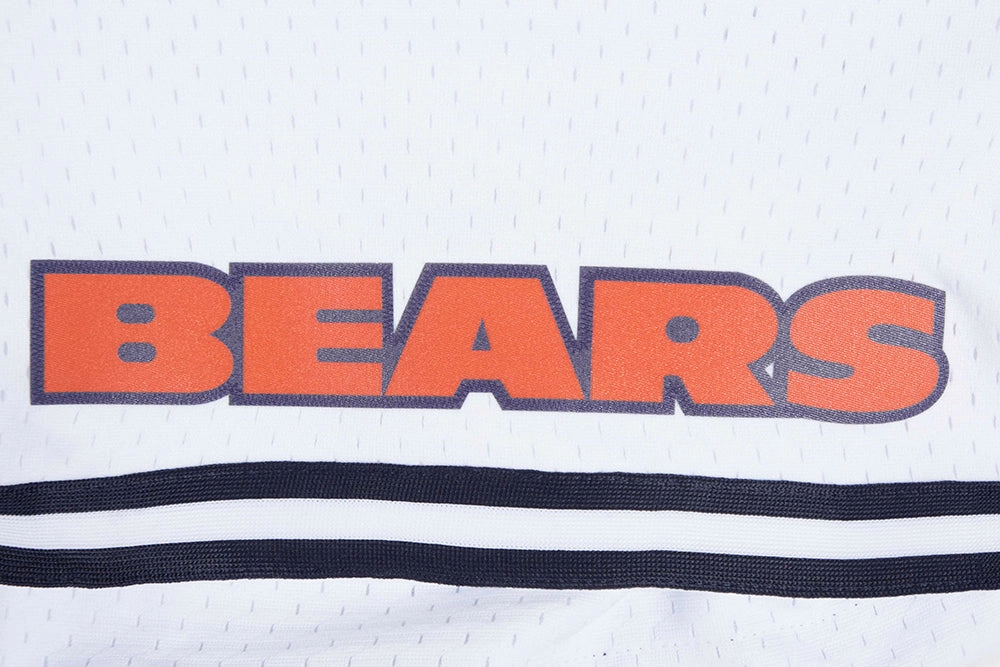 NFL CHICAGO BEARS MESH SHORT (WHITE/MIDNIGHT NAVY)