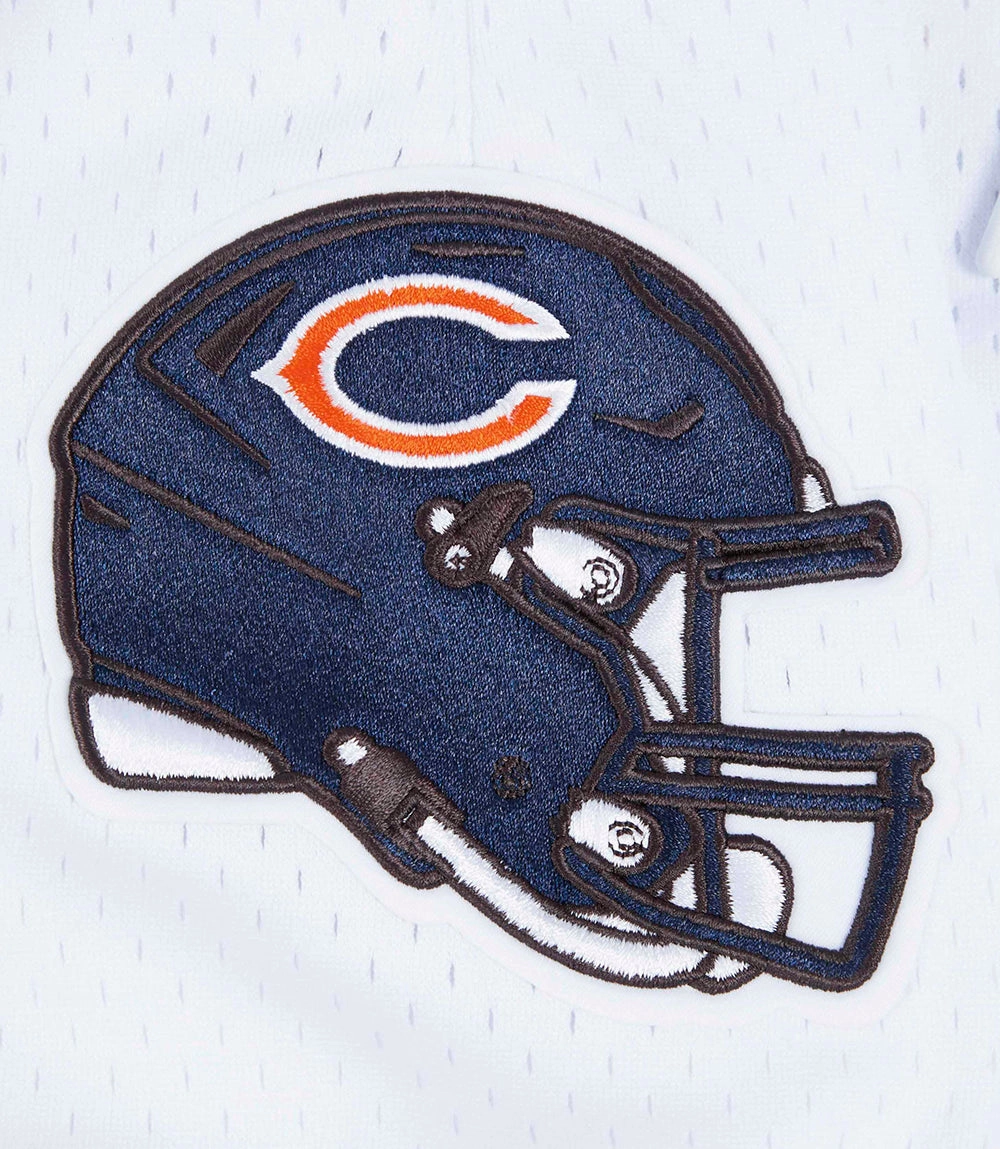 NFL CHICAGO BEARS MESH SHORT (WHITE/MIDNIGHT NAVY)
