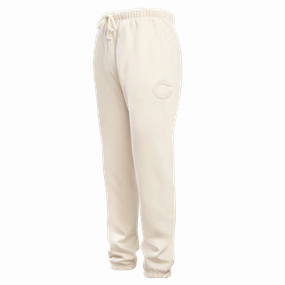 NFL CHICAGO BEARS NEUTRAL FLEECE SWEATPANT (EGGSHELL)