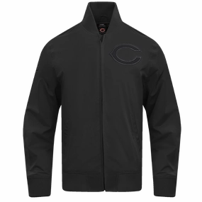 NFL CHICAGO BEARS NEUTRAL TWILL JACKET (BLACK)