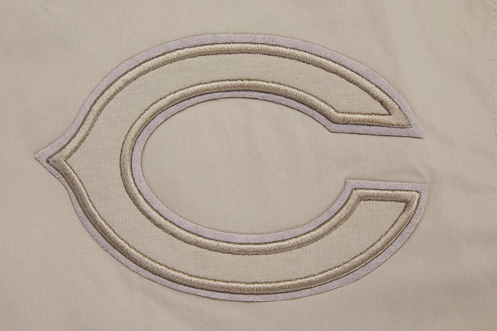 NFL CHICAGO BEARS NEUTRAL TWILL JACKET (TAUPE)