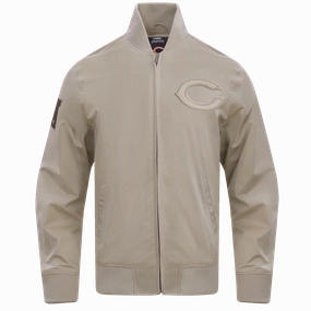 NFL CHICAGO BEARS NEUTRAL TWILL JACKET (TAUPE)