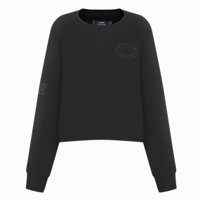 NFL CHICAGO BEARS NEUTRAL WOMEN'S CREWNECK (BLACK)