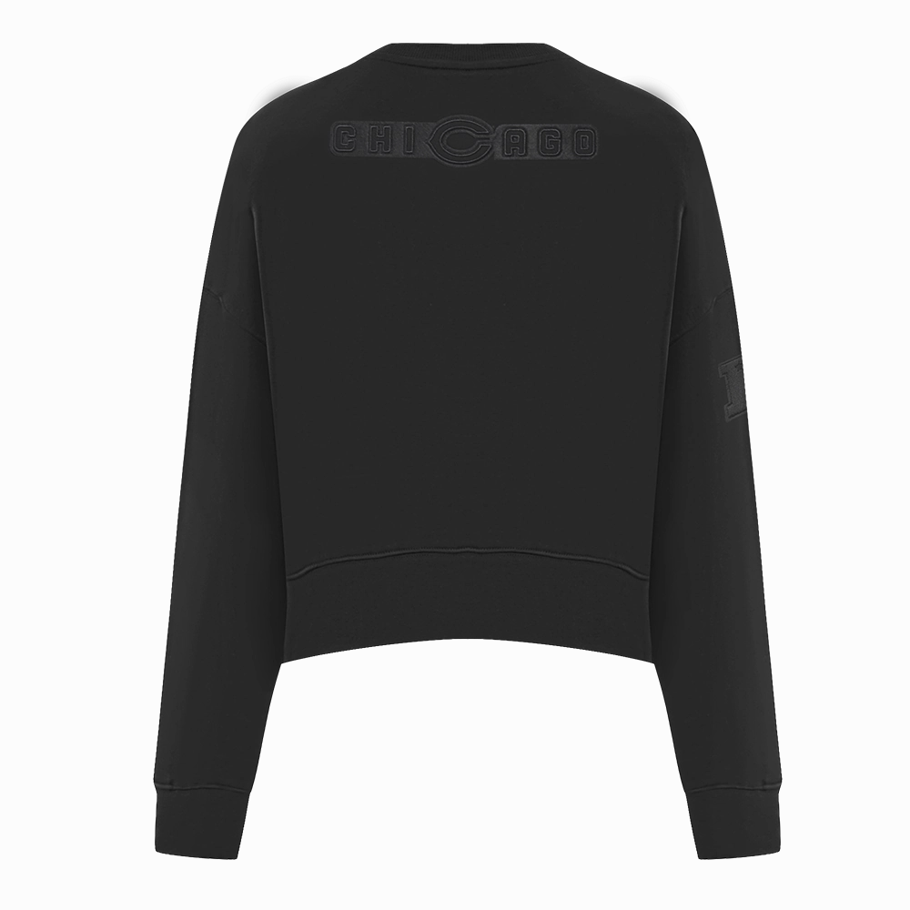 NFL CHICAGO BEARS NEUTRAL WOMEN'S CREWNECK (BLACK)