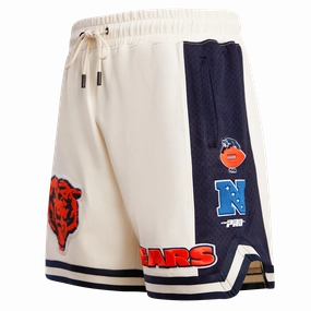 NFL CHICAGO BEARS RETRO CLASSIC MEN'S 2.0 SHORT (EGGSHELL/ MIDNIGHT NAVY)