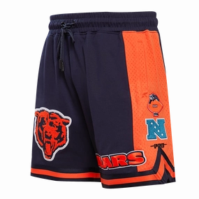NFL CHICAGO BEARS RETRO CLASSIC MEN'S 2.0 SHORT (MIDNIGHT NAVY/ORANGE/MIDNIGHT NAVY)