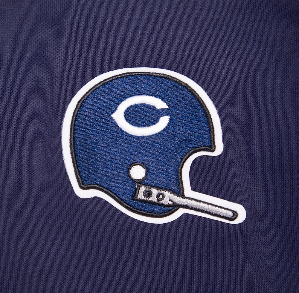 NFL CHICAGO BEARS RETRO CLASSIC WOMEN'S CREWNECK (MIDNIGHT NAVY/ORANGE/MIDNIGHT NAVY)
