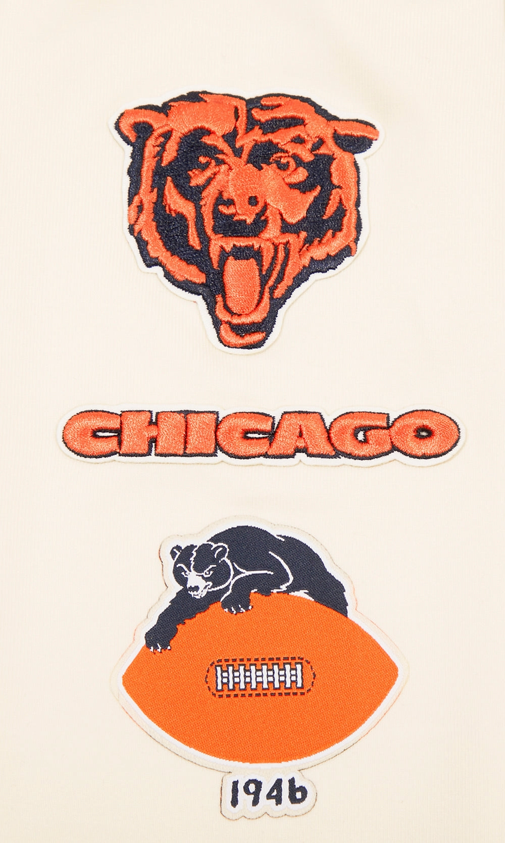 NFL CHICAGO BEARS RETRO CLASSIC WOMEN'S JERSEY LEGGING (EGGSHELL)