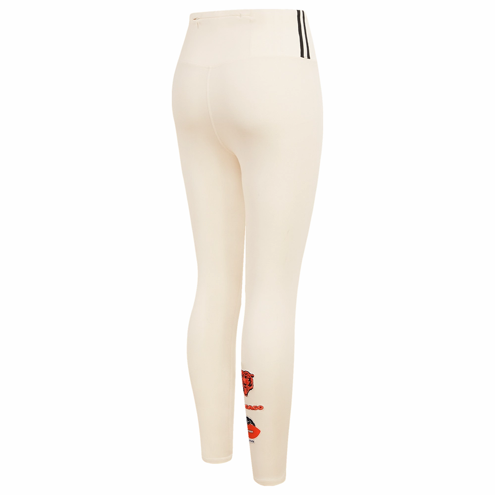 NFL CHICAGO BEARS RETRO CLASSIC WOMEN'S JERSEY LEGGING (EGGSHELL)