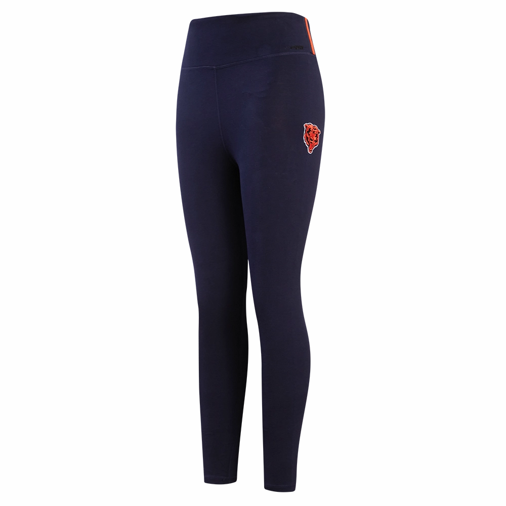 NFL CHICAGO BEARS RETRO CLASSIC WOMEN'S JERSEY LEGGING (MIDNIGHT NAVY)