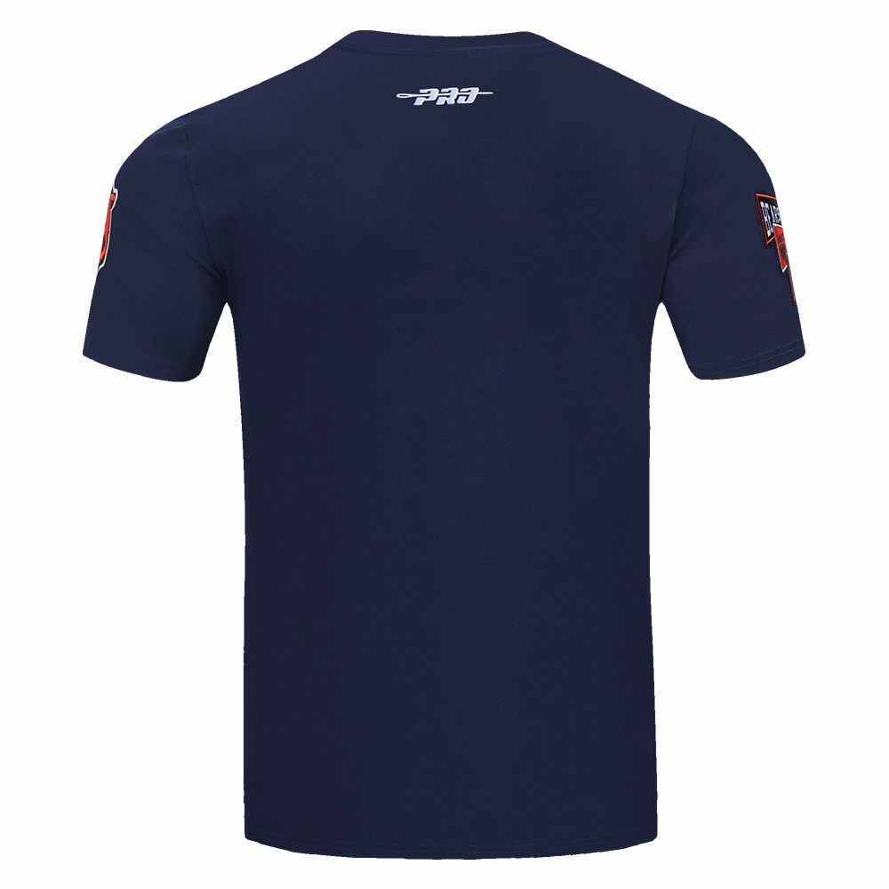 NFL CHICAGO BEARS TEAM PENNANTS MEN'S   TEE (MIDNIGHT NAVY)