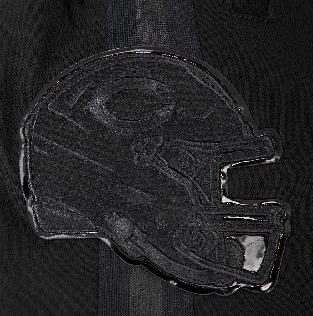 NFL CHICAGO BEARS TRIPLE BLACK MEN'S SHORT (TRIPLE BLACK)