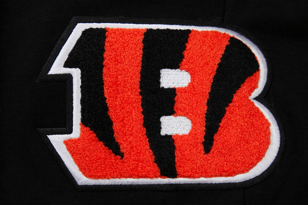 NFL CINCINNATI BENGALS CLASSIC CHENILLE MEN'S JOGGER (BLACK)