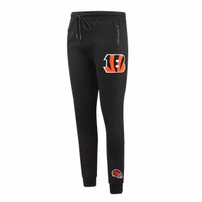 NFL CINCINNATI BENGALS CLASSIC CHENILLE MEN'S JOGGER (BLACK)