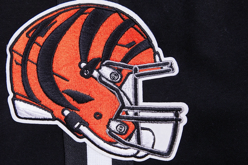 NFL CINCINNATI BENGALS CLASSIC CHENILLE MEN'S SHORT (BLACK)