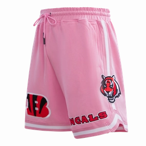 NFL CINCINNATI BENGALS CLASSIC CHENILLE MEN'S SHORT (PINK)